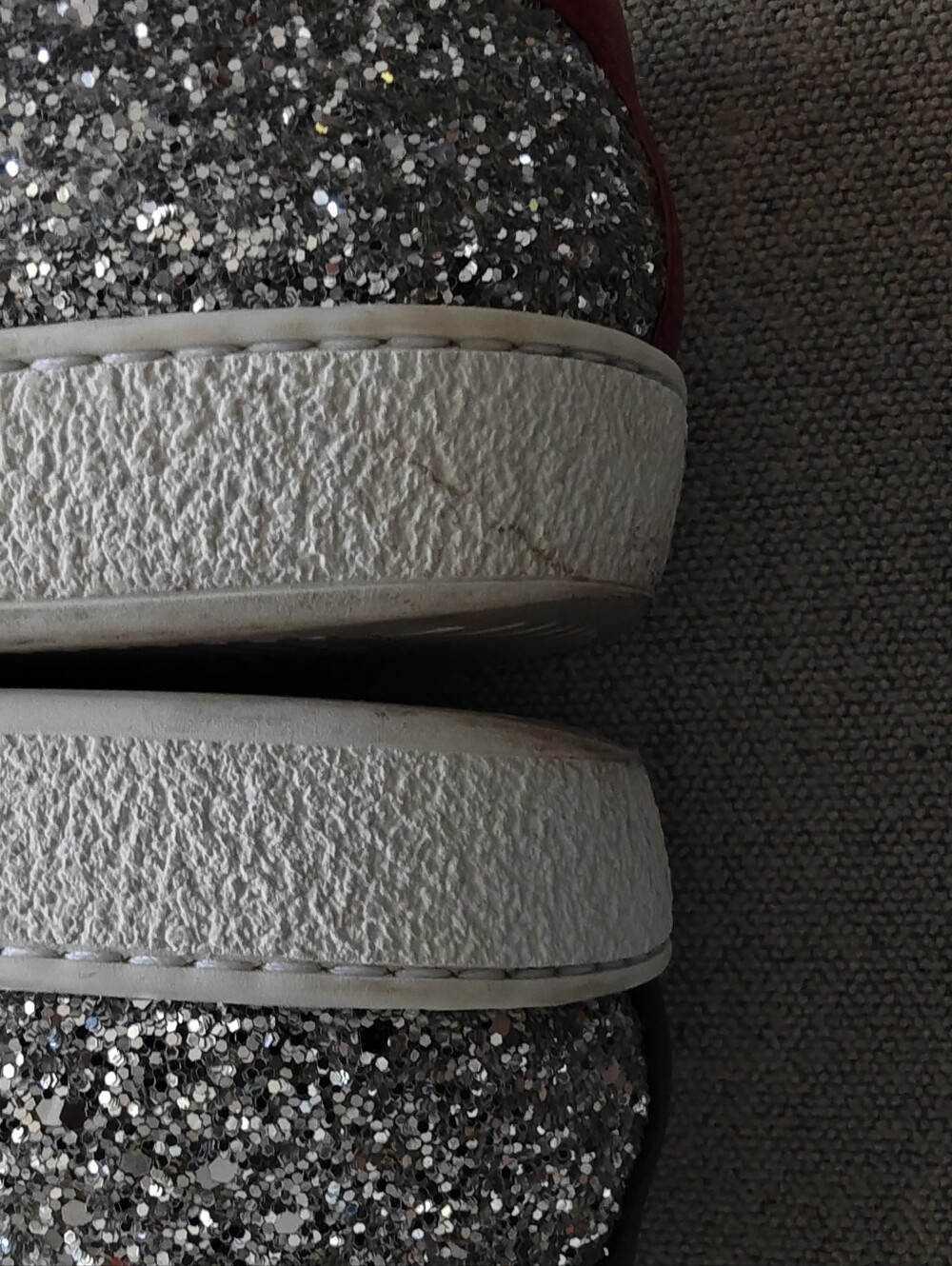 Gucci Glitter Ace Sneakers - Picture 7 of 10